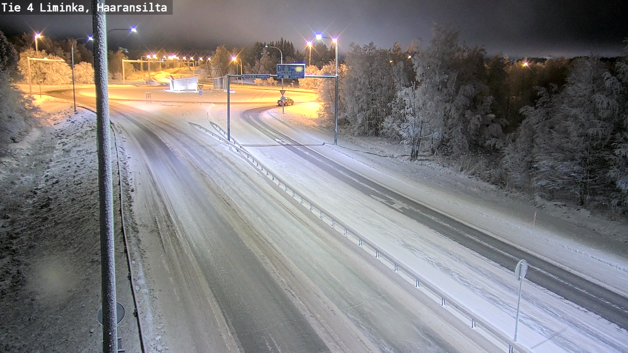 Kelikamerat Kuva Tie 4 Liminka, Haaransilta, Liminka, Pohjois-Pohjanmaa