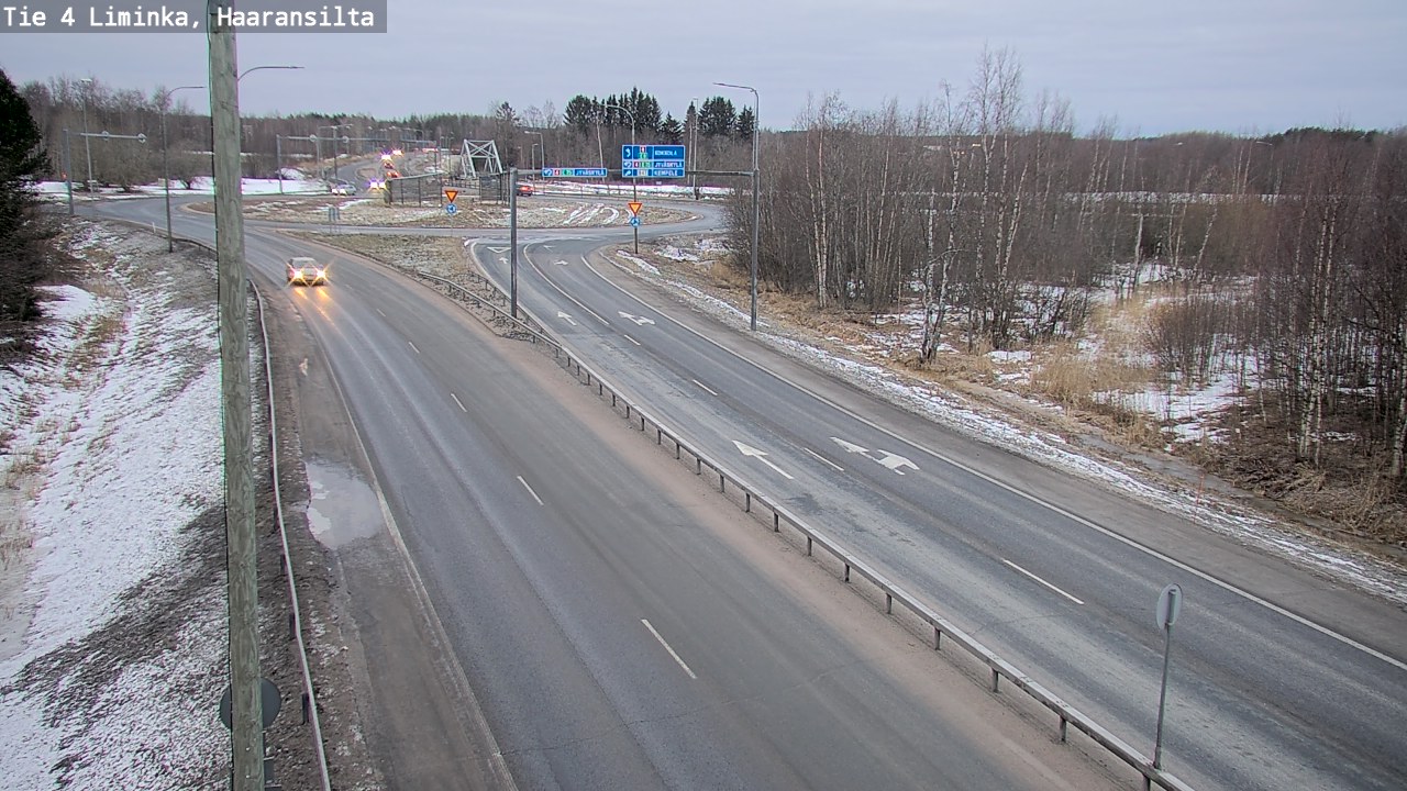 Kelikamerat Kuva Tie 4 Liminka, Haaransilta, Liminka, Pohjois-Pohjanmaa