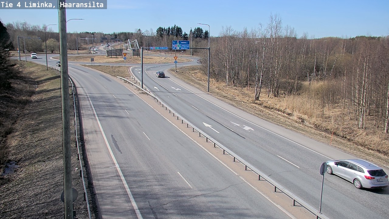 Kelikamerat Kuva Tie 4 Liminka, Haaransilta, Liminka, Pohjois-Pohjanmaa