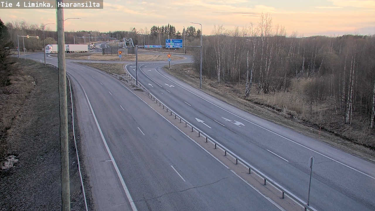 Kelikamerat Kuva Tie 4 Liminka, Haaransilta, Liminka, Pohjois-Pohjanmaa