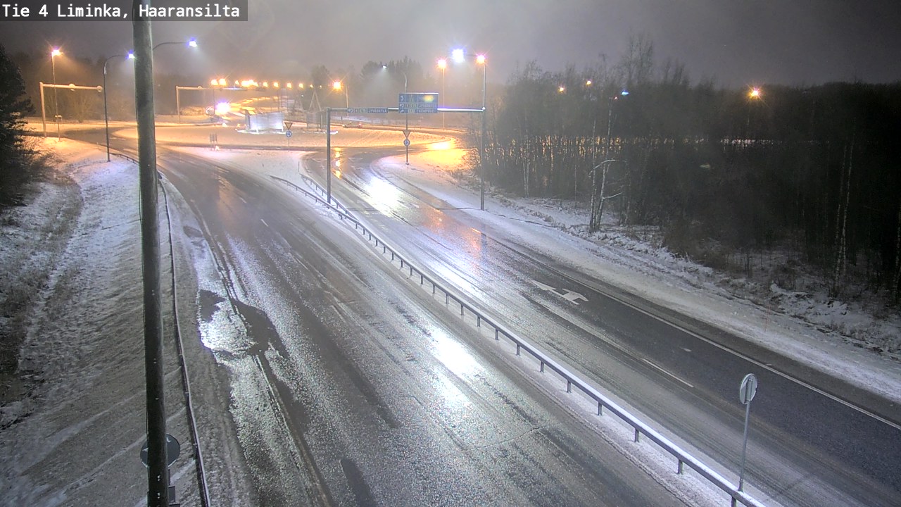 Weather Camera Image Road 4 Liminka, Haaransilta, Liminka, Pohjois-Pohjanmaa