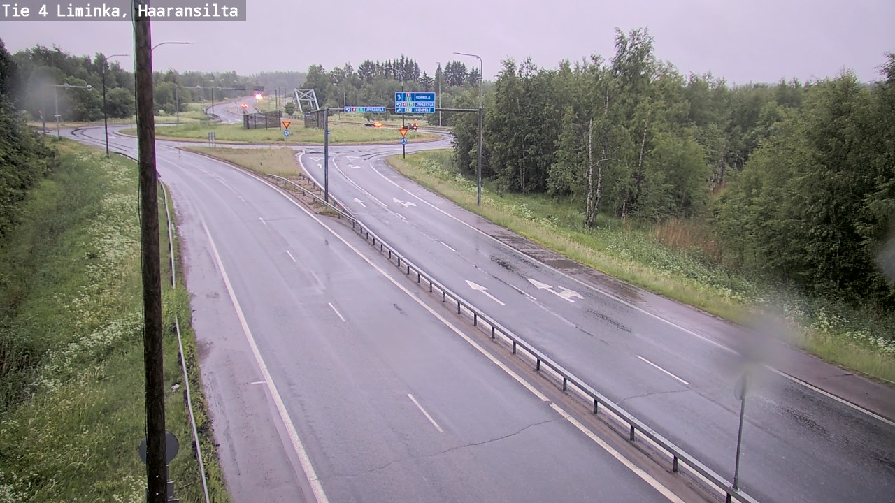 Kelikamerat Kuva Tie 4 Liminka, Haaransilta, Liminka, Pohjois-Pohjanmaa