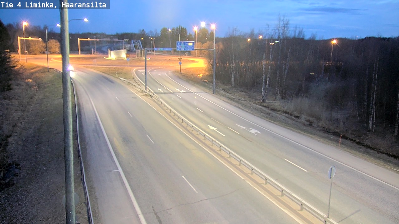 Kelikamerat Kuva Tie 4 Liminka, Haaransilta, Liminka, Pohjois-Pohjanmaa