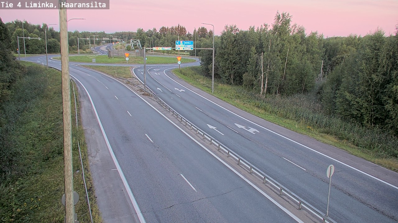 Kelikamerat Kuva Tie 4 Liminka, Haaransilta, Liminka, Pohjois-Pohjanmaa