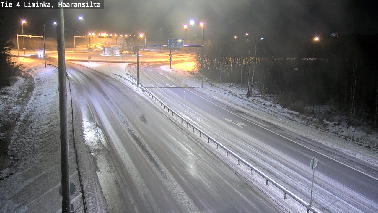 Weather Camera Image Road 4 Liminka, Haaransilta, Liminka, Pohjois-Pohjanmaa