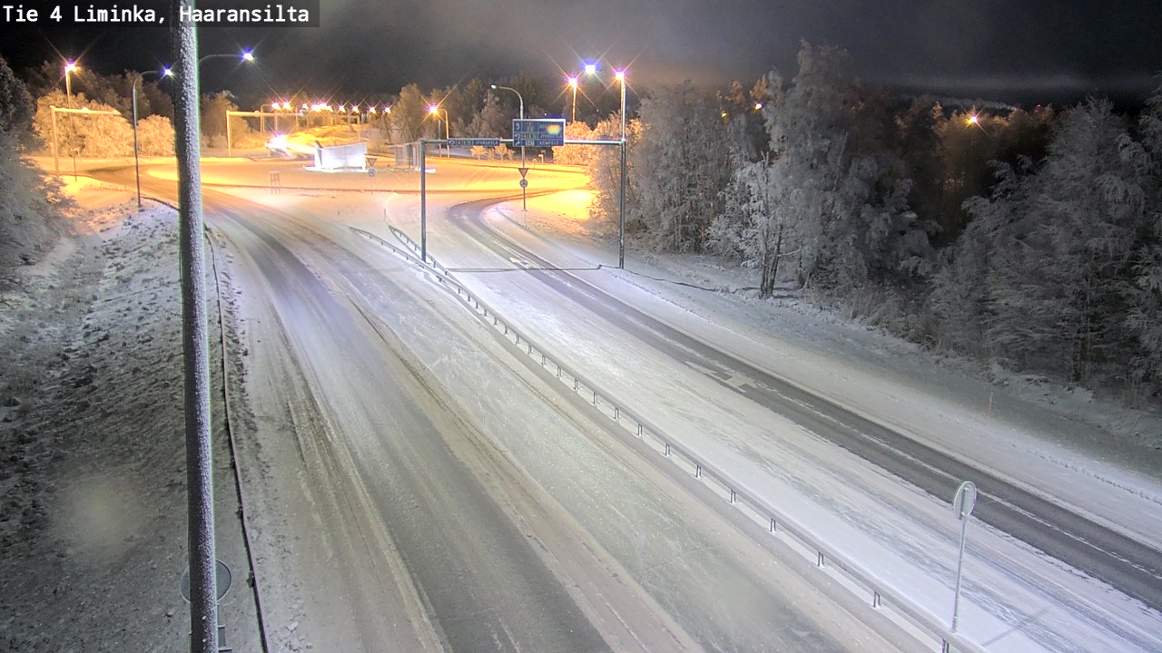 Kelikamerat Kuva Tie 4 Liminka, Haaransilta, Liminka, Pohjois-Pohjanmaa
