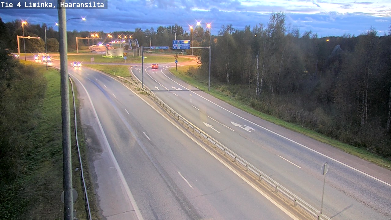 Kelikamerat Kuva Tie 4 Liminka, Haaransilta, Liminka, Pohjois-Pohjanmaa