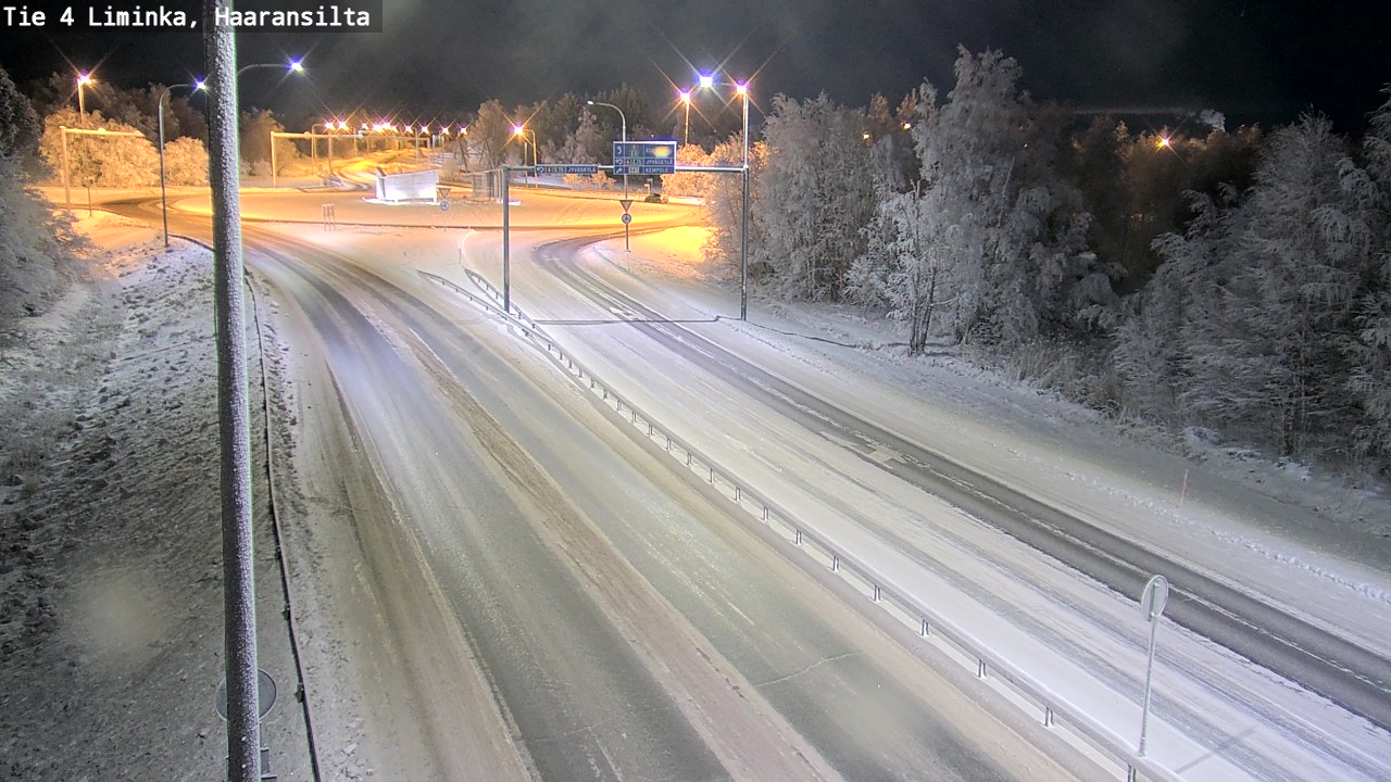 Kelikamerat Kuva Tie 4 Liminka, Haaransilta, Liminka, Pohjois-Pohjanmaa