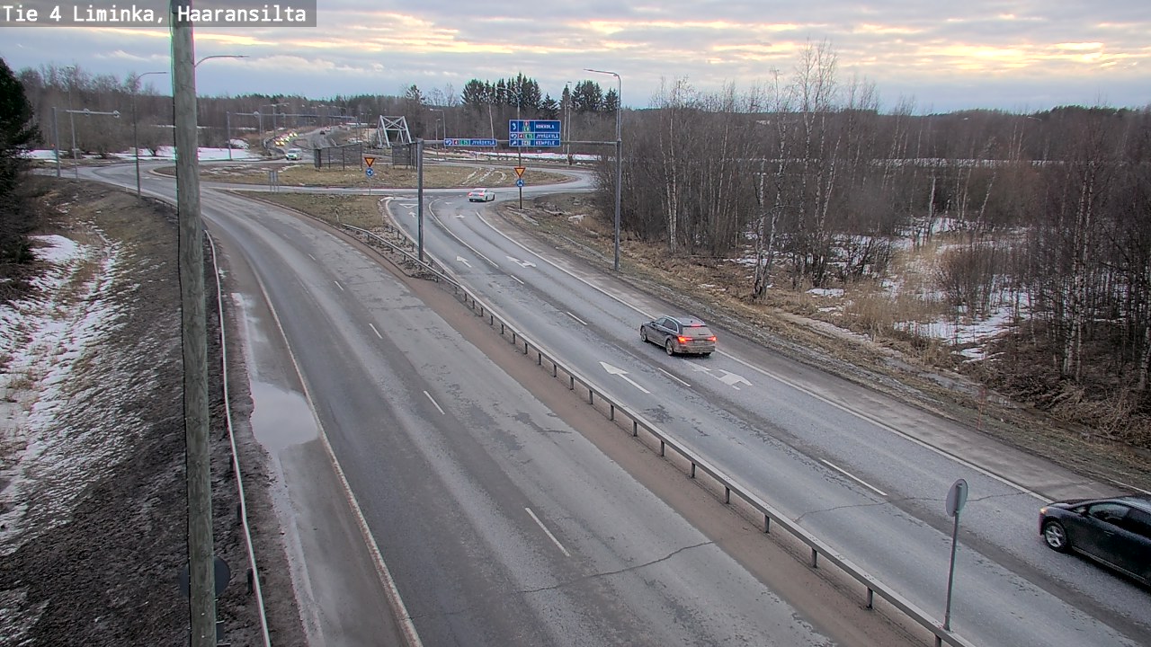 Kelikamerat Kuva Tie 4 Liminka, Haaransilta, Liminka, Pohjois-Pohjanmaa