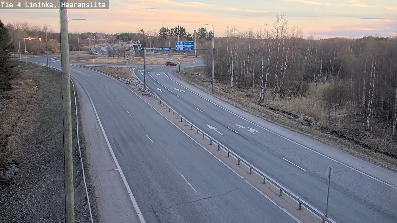 Kelikamerat Kuva Tie 4 Liminka, Haaransilta, Liminka, Pohjois-Pohjanmaa