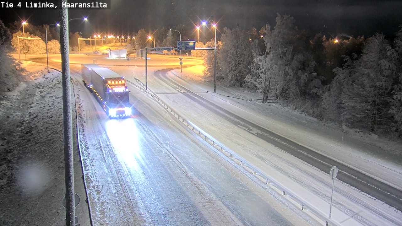 Kelikamerat Kuva Tie 4 Liminka, Haaransilta, Liminka, Pohjois-Pohjanmaa