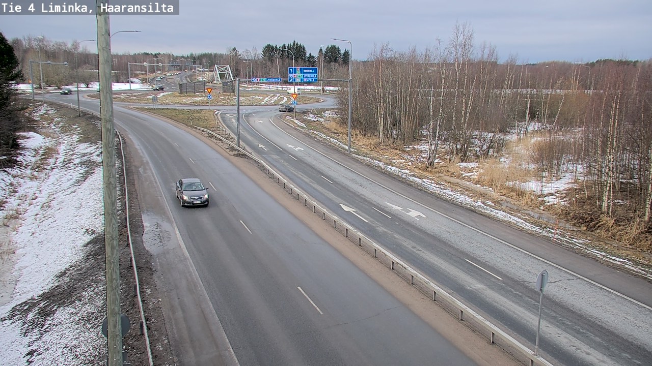 Kelikamerat Kuva Tie 4 Liminka, Haaransilta, Liminka, Pohjois-Pohjanmaa