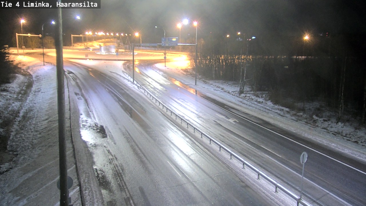 Weather Camera Image Road 4 Liminka, Haaransilta, Liminka, Pohjois-Pohjanmaa