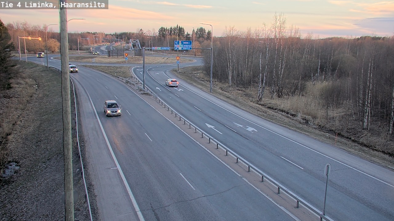 Kelikamerat Kuva Tie 4 Liminka, Haaransilta, Liminka, Pohjois-Pohjanmaa
