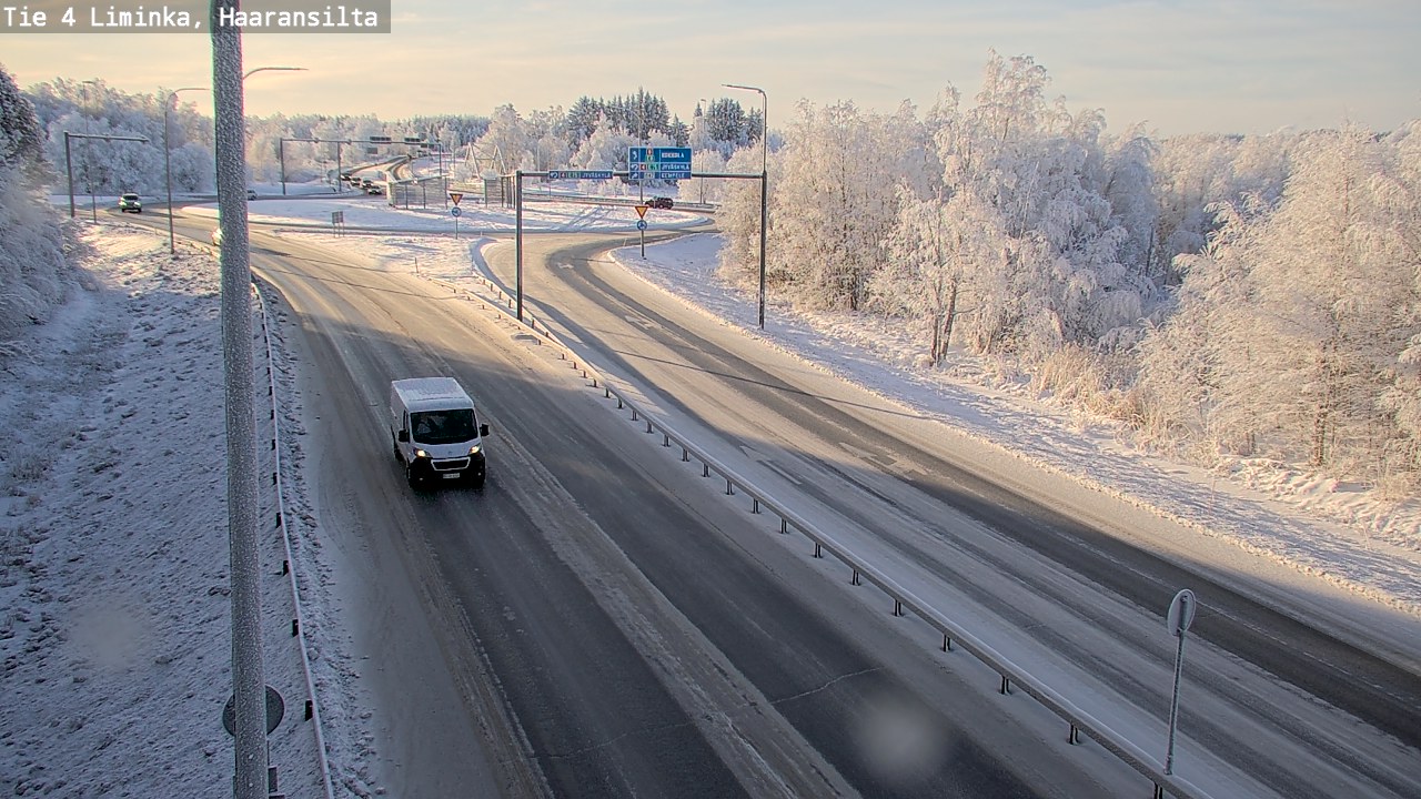 Weather Camera Image Road 4 Liminka, Haaransilta, Liminka, Pohjois-Pohjanmaa