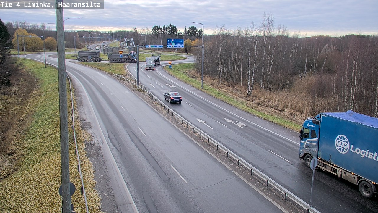 Kelikamerat Kuva Tie 4 Liminka, Haaransilta, Liminka, Pohjois-Pohjanmaa