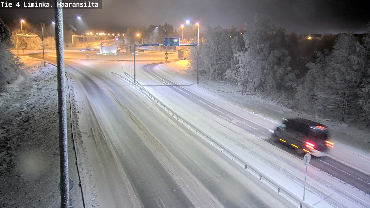 Kelikamerat Kuva Tie 4 Liminka, Haaransilta, Liminka, Pohjois-Pohjanmaa
