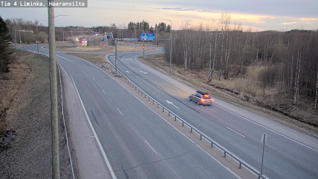Kelikamerat Kuva Tie 4 Liminka, Haaransilta, Liminka, Pohjois-Pohjanmaa