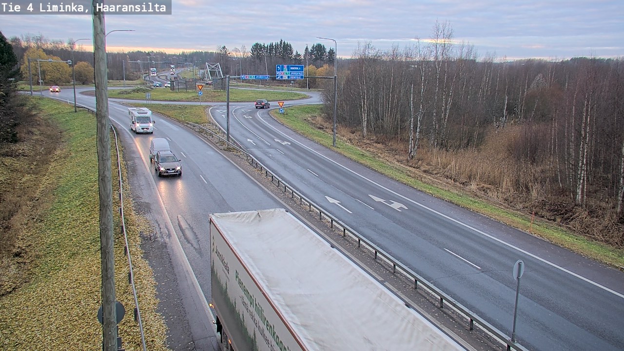 Kelikamerat Kuva Tie 4 Liminka, Haaransilta, Liminka, Pohjois-Pohjanmaa