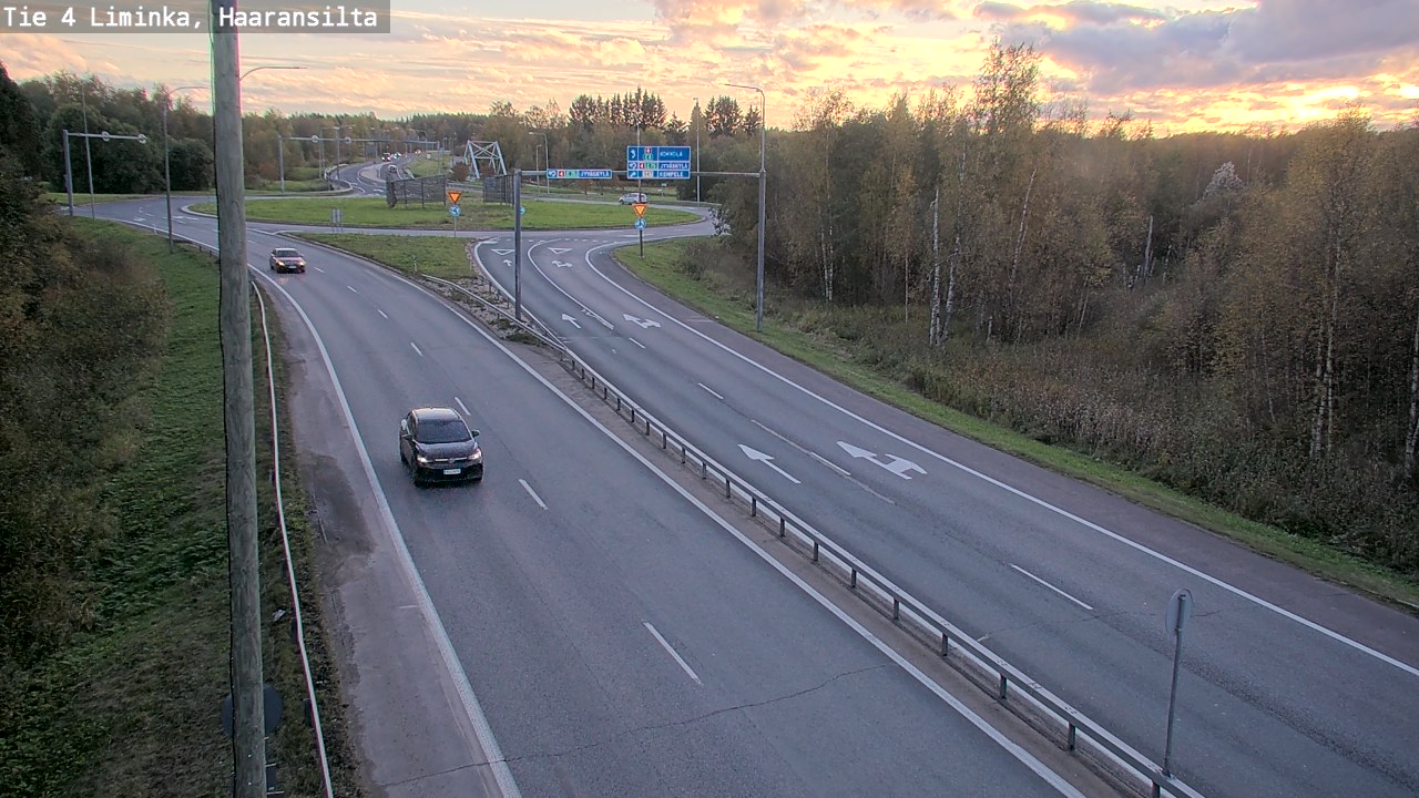 Kelikamerat Kuva Tie 4 Liminka, Haaransilta, Liminka, Pohjois-Pohjanmaa