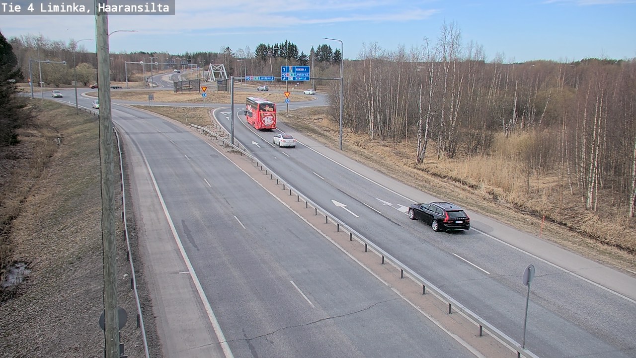 Kelikamerat Kuva Tie 4 Liminka, Haaransilta, Liminka, Pohjois-Pohjanmaa