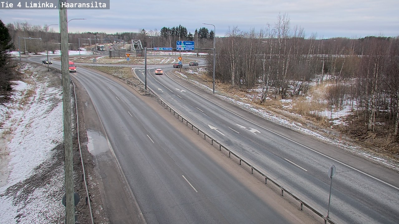 Kelikamerat Kuva Tie 4 Liminka, Haaransilta, Liminka, Pohjois-Pohjanmaa