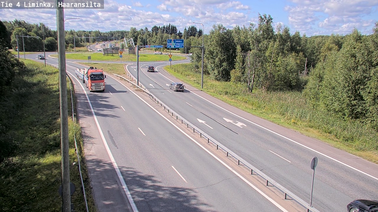Kelikamerat Kuva Tie 4 Liminka, Haaransilta, Liminka, Pohjois-Pohjanmaa