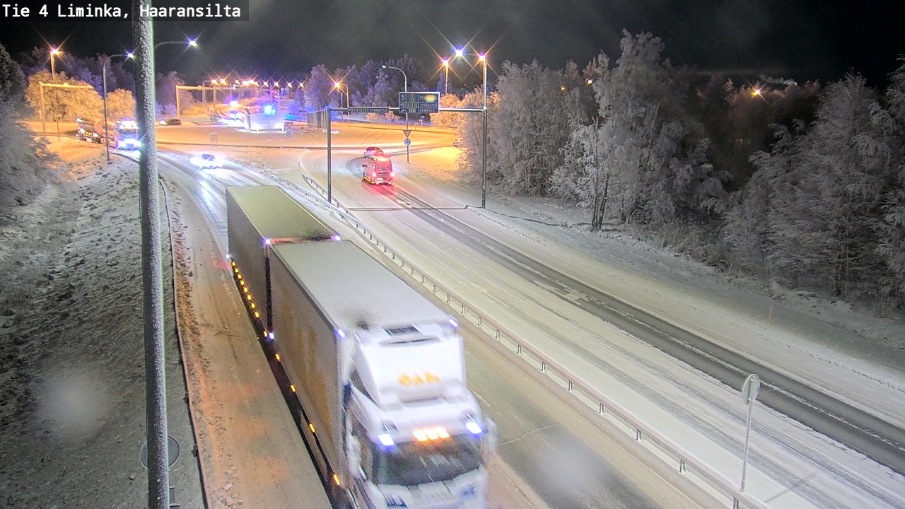 Kelikamerat Kuva Tie 4 Liminka, Haaransilta, Liminka, Pohjois-Pohjanmaa