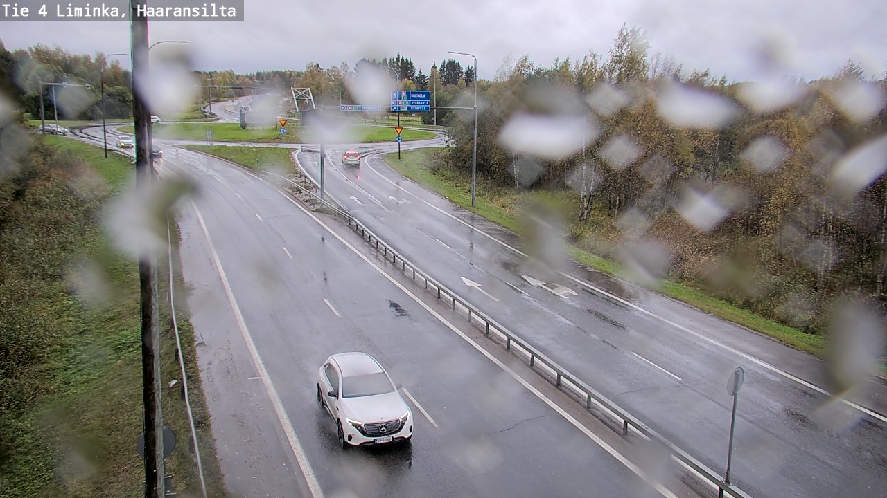 Weather Camera Image Road 4 Liminka, Haaransilta, Liminka, Pohjois-Pohjanmaa