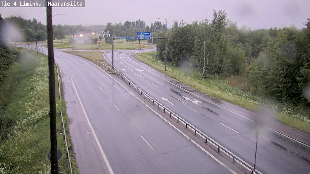 Kelikamerat Kuva Tie 4 Liminka, Haaransilta, Liminka, Pohjois-Pohjanmaa