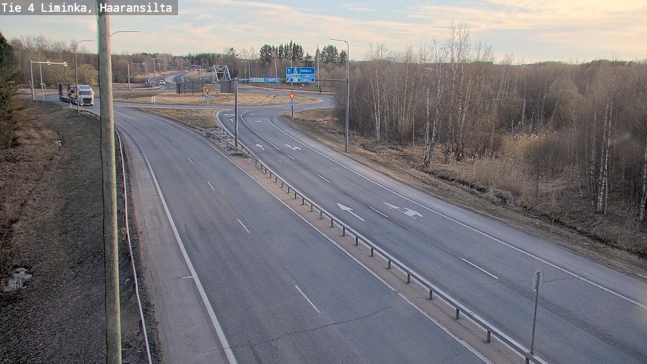 Kelikamerat Kuva Tie 4 Liminka, Haaransilta, Liminka, Pohjois-Pohjanmaa