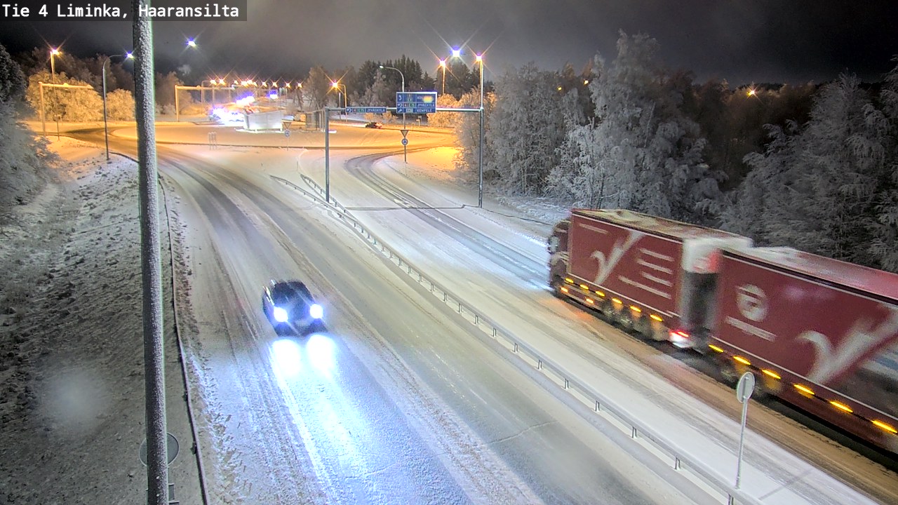 Kelikamerat Kuva Tie 4 Liminka, Haaransilta, Liminka, Pohjois-Pohjanmaa