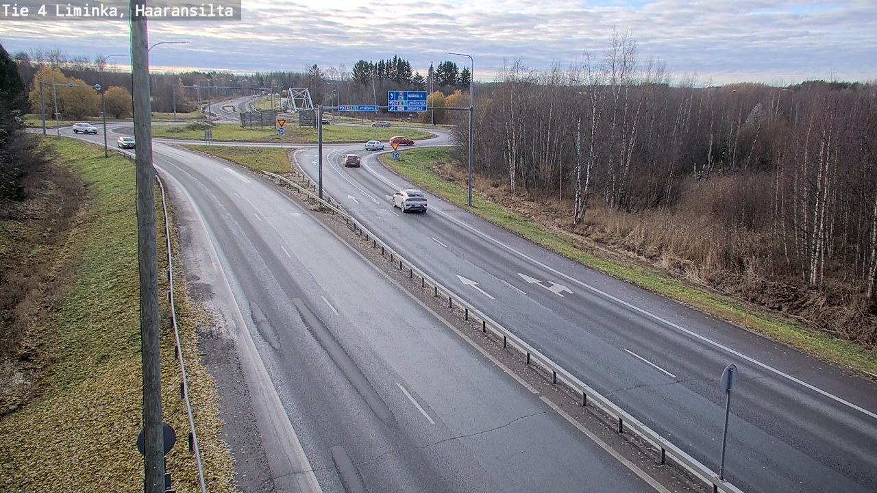 Kelikamerat Kuva Tie 4 Liminka, Haaransilta, Liminka, Pohjois-Pohjanmaa