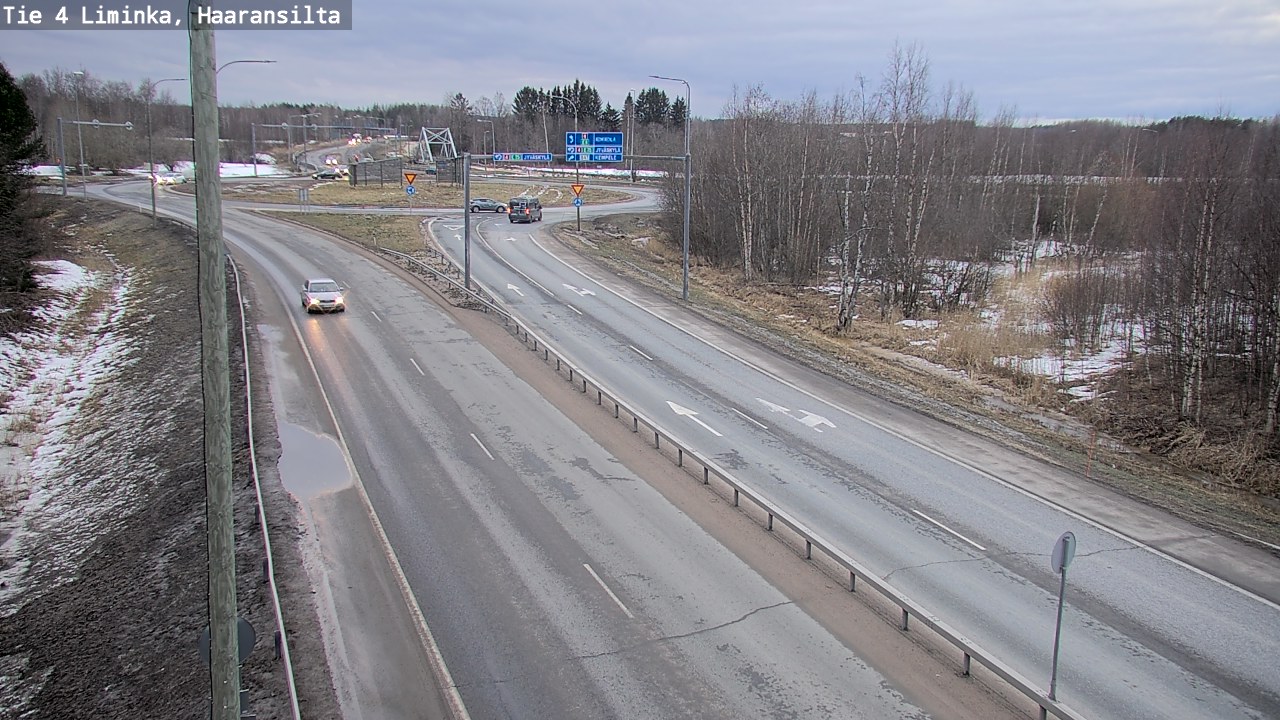 Kelikamerat Kuva Tie 4 Liminka, Haaransilta, Liminka, Pohjois-Pohjanmaa