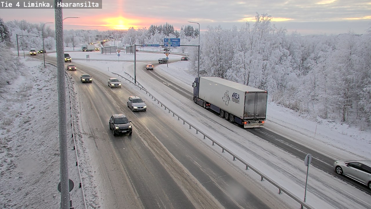 Kelikamerat Kuva Tie 4 Liminka, Haaransilta, Liminka, Pohjois-Pohjanmaa