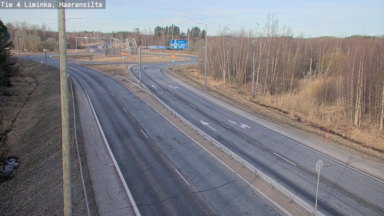Kelikamerat Kuva Tie 4 Liminka, Haaransilta, Liminka, Pohjois-Pohjanmaa