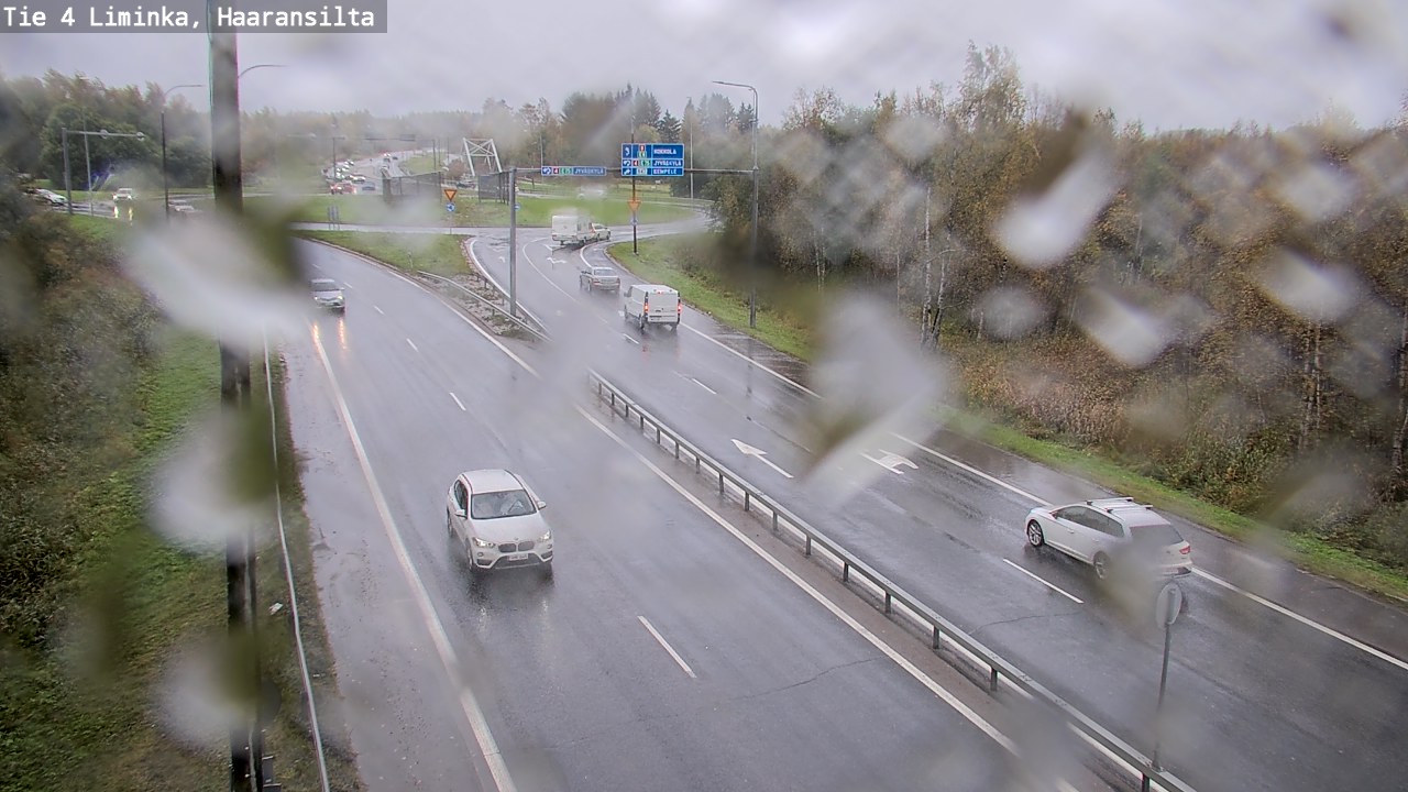 Weather Camera Image Road 4 Liminka, Haaransilta, Liminka, Pohjois-Pohjanmaa