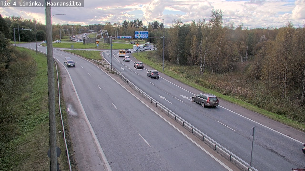 Kelikamerat Kuva Tie 4 Liminka, Haaransilta, Liminka, Pohjois-Pohjanmaa