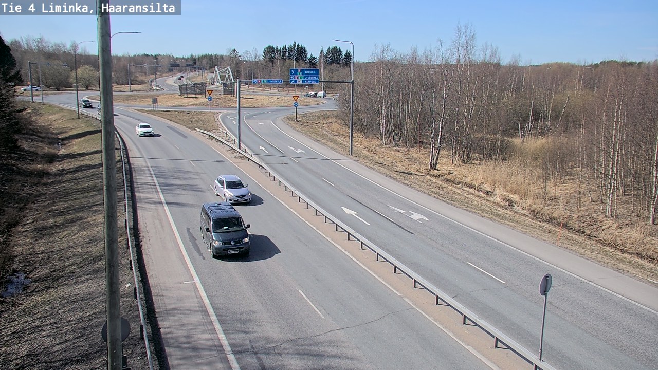 Kelikamerat Kuva Tie 4 Liminka, Haaransilta, Liminka, Pohjois-Pohjanmaa