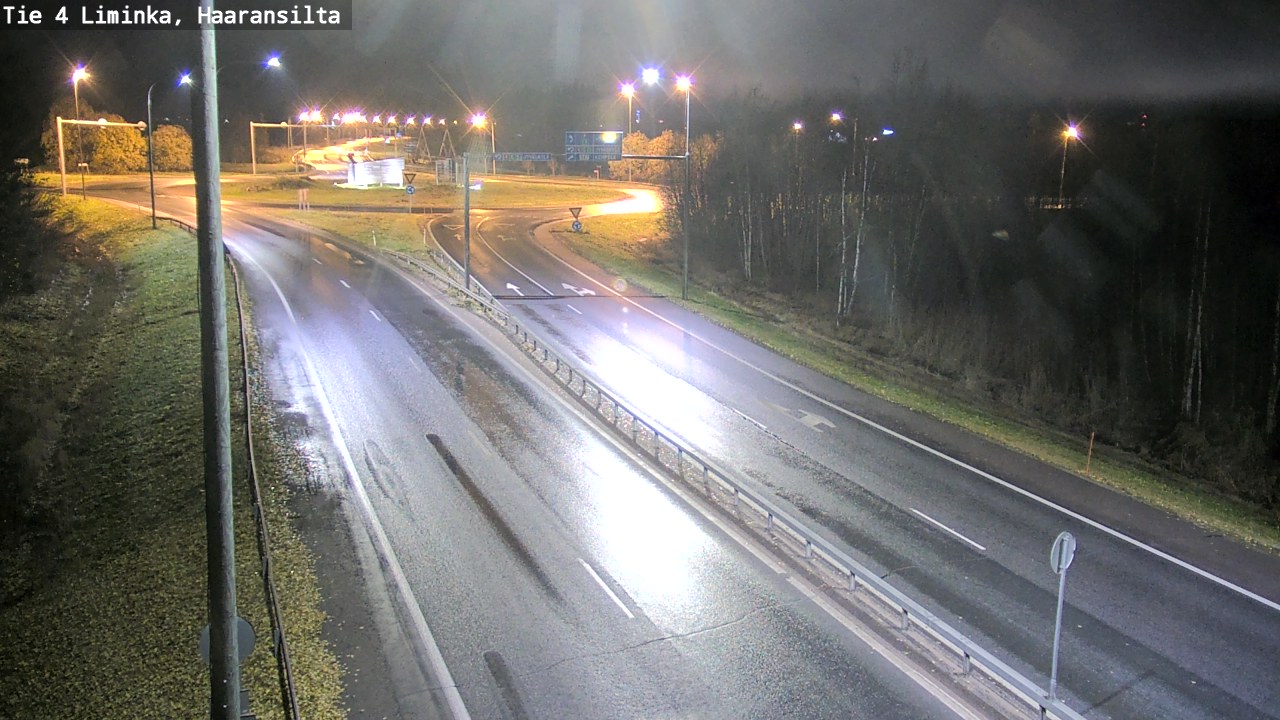 Kelikamerat Kuva Tie 4 Liminka, Haaransilta, Liminka, Pohjois-Pohjanmaa