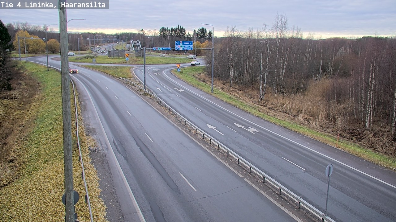 Kelikamerat Kuva Tie 4 Liminka, Haaransilta, Liminka, Pohjois-Pohjanmaa