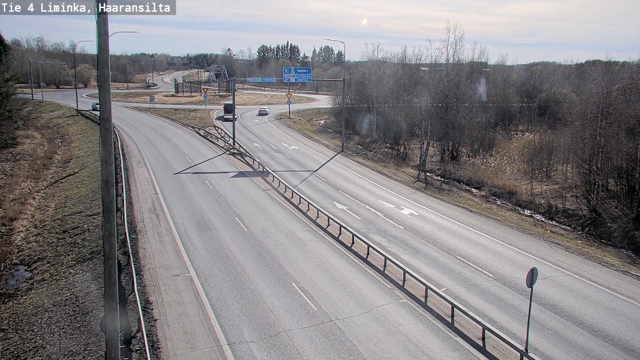 Kelikamerat Kuva Tie 4 Liminka, Haaransilta, Liminka, Pohjois-Pohjanmaa