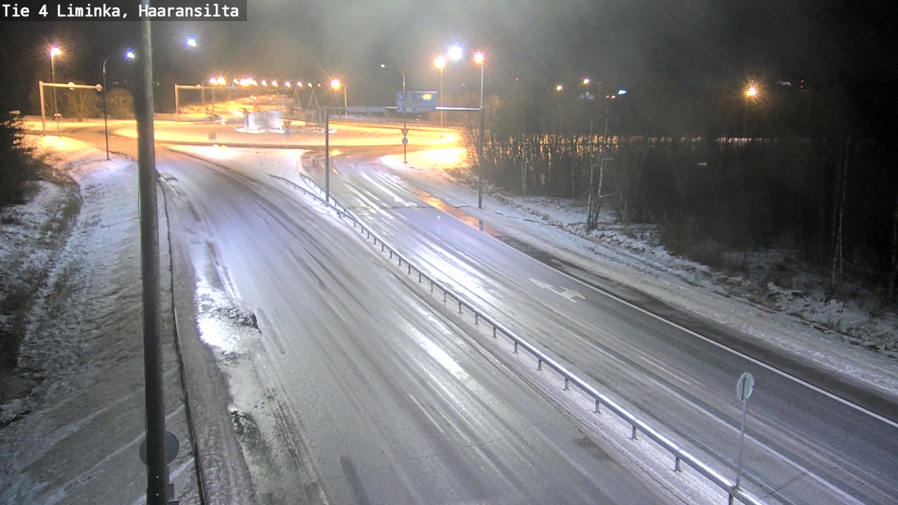 Weather Camera Image Road 4 Liminka, Haaransilta, Liminka, Pohjois-Pohjanmaa