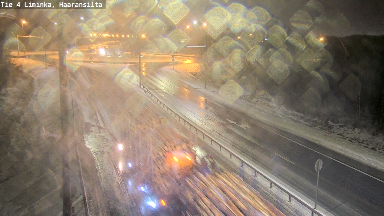 Weather Camera Image Road 4 Liminka, Haaransilta, Liminka, Pohjois-Pohjanmaa