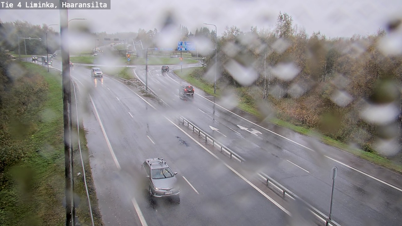 Weather Camera Image Road 4 Liminka, Haaransilta, Liminka, Pohjois-Pohjanmaa