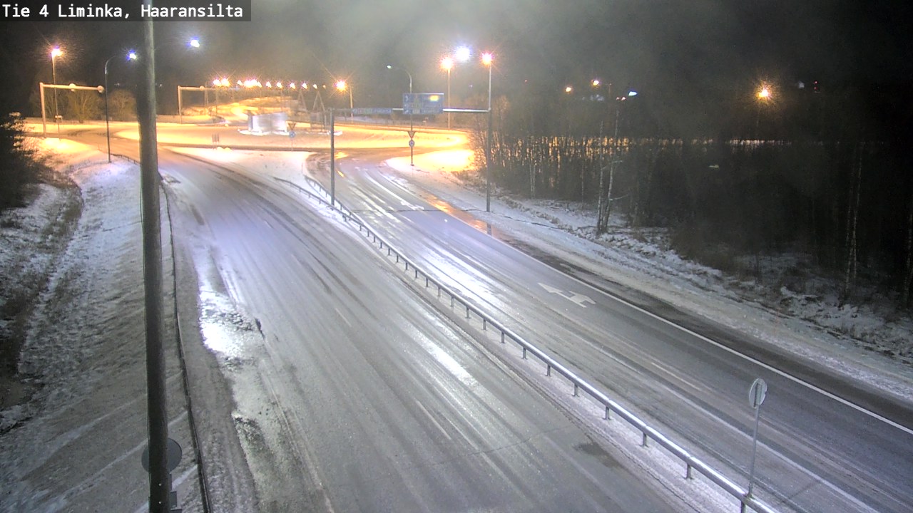 Weather Camera Image Road 4 Liminka, Haaransilta, Liminka, Pohjois-Pohjanmaa
