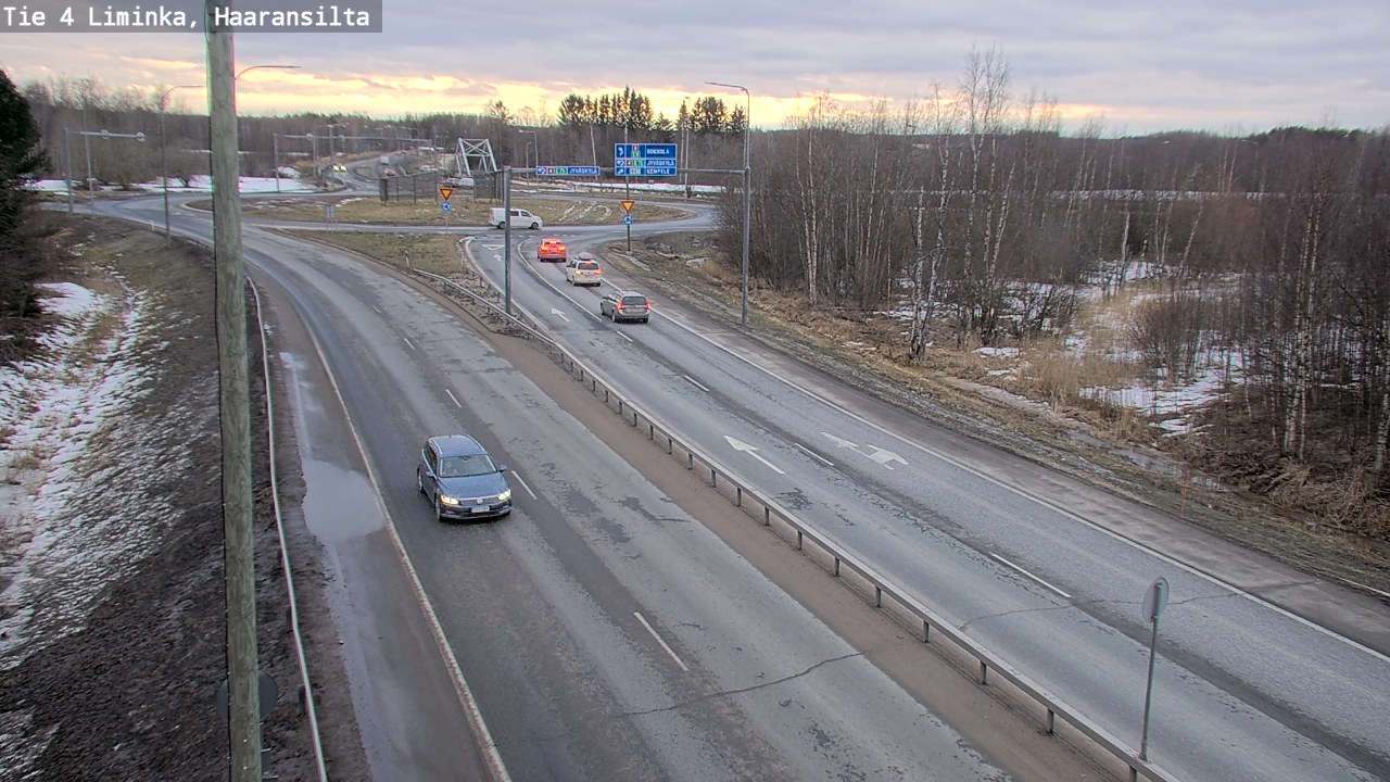 Kelikamerat Kuva Tie 4 Liminka, Haaransilta, Liminka, Pohjois-Pohjanmaa