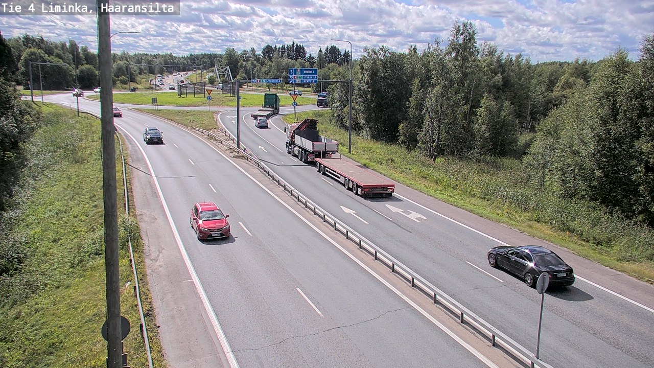 Kelikamerat Kuva Tie 4 Liminka, Haaransilta, Liminka, Pohjois-Pohjanmaa