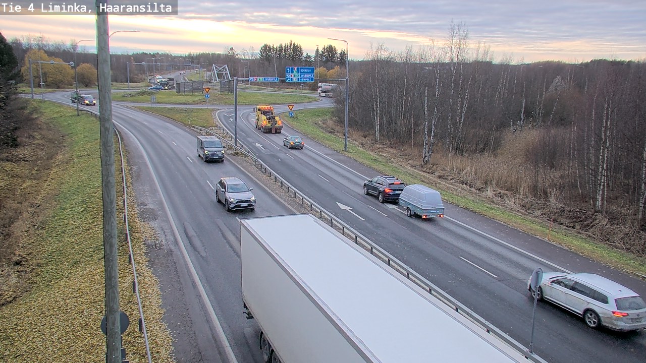 Kelikamerat Kuva Tie 4 Liminka, Haaransilta, Liminka, Pohjois-Pohjanmaa