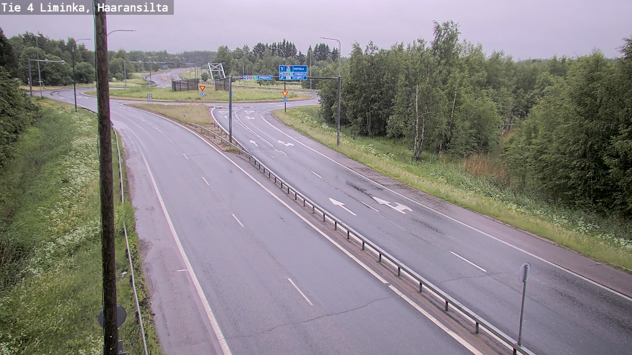 Kelikamerat Kuva Tie 4 Liminka, Haaransilta, Liminka, Pohjois-Pohjanmaa